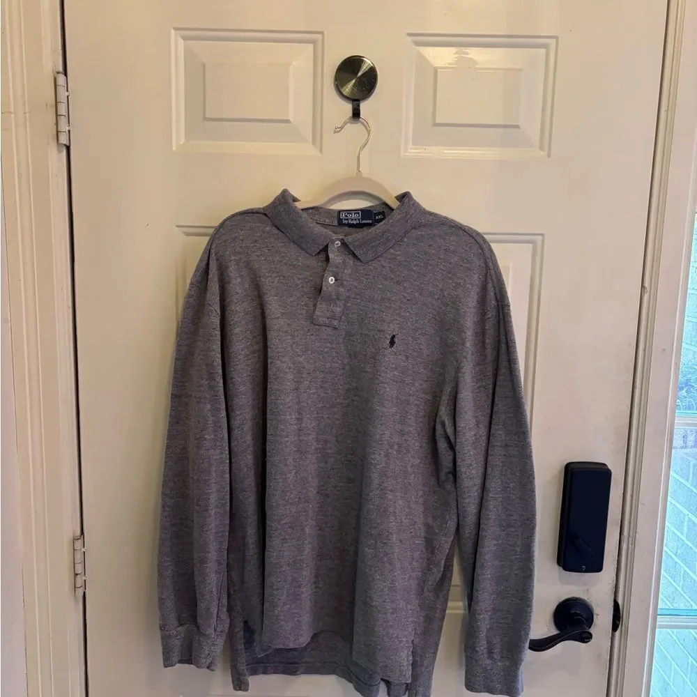 Ralph Lauren Classic Gray Polo Shirt